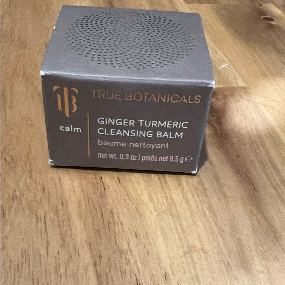 True Botanicals Ginger Turmeric Cleansing Balm
